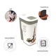 Контейнер для хранения сухого корма (Животные) Rotho FLO 4.1L 40024 - изображение 3