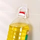 Пластиковий гачок з клейкою основою 6x6см (прозорий) - зображення 5