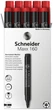 Набор маркеров 10 шт перманентный Schneider 1-3 мм Красный (S116002) - изображение 1