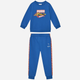 Dres chłopięcy (bluza bez kaptura + spodnie) Puma x Hot Wheels Minicats Crew Set Inf 63007358 80 cm Niebieski (4067983574108) - obraz 1