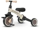 Велосипед-беговел Qplay Stager 3 в 1 с ручкой Beige-Brown (T80STAGERBeigeBrown) - изображение 2