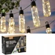 Декоративная садовая гирлянда на солнечной батарее 3,8 м 10 LED GardenLine SOL3668 цвет теплый-белый - изображение 2