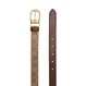 Ремень Coach Harness Buckle Cut To Size Reversible Belt коричневый с золотом - изображение 2