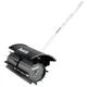 Насадка-щітка гумова SW400MP для Makita DUX18, DUX60, EX2650LH, UX01G (199341-0) - зображення 1