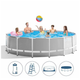 Бассейн каркасный с лестницей и фильтр-насосом Intex PREMIUMPOOL SERIES 457*122 см 26726 - изображение 2