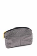 Косметичка женская из натуральной кожи ARTiS Bags 1234 308 серебряная на молнии - изображение 1