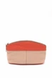 Косметичка женская из натуральной кожи ARTiS Bags 1234 315-316 оранжевая на молнии - изображение 2