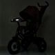 Триколісний велосипед TURBO TRIKE MT 1006-6 з музичною панеллю, світловими ефектами та м'яким сидінням - зображення 7