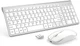 Бездротова клавіатура та миша JOYACCESS USB із цифровою клавіатурою, сумісна з iMac Mac, ноутбук, планшет, комп’ютер Windows - изображение 1