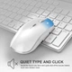 Бездротова клавіатура та миша JOYACCESS USB із цифровою клавіатурою, сумісна з iMac Mac, ноутбук, планшет, комп’ютер Windows - изображение 5