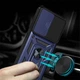 Чехол Fiji Camera Defence для Samsung Galaxy A26 5G (A266) бампер с защитой камеры и подставкой Dark Blue - изображение 4