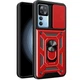 Чохол Fiji Camera Defence для Xiaomi 12T/12T Pro бампер із захистом камери та підставкою Red - зображення 1