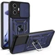Чехол Fiji Camera Defence для Xiaomi 11T / 11T Pro бампер с защитой камеры и подставкой Dark Blue - изображение 1