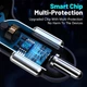 Зарядний пристрій від прикурювача з вольтметром 12 - 24 вольт на 4 USB QC 3.0 Quick Charge + Super 65 - 120W - зображення 6