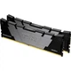 Модуль пам'яті для комп'ютера DDR4 64GB (2x32GB) 3600 MHz Renegade Black Kingston Fury (ex.HyperX) (KF436C18RB2K2/64) - зображення 2