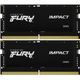 Модуль пам`ятi SO-DIMM DDR5 2x16GB/5600 Kingston Fury Impact (KF556S40IBK2-32) - изображение 1