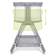 Кроватка Lionelo приставная Luna Grey Concrete (LO-LUNA GREY CONCRETE) - изображение 3