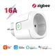 Розумна розетка Zigbee Tuya / Smart Life 16А - зображення 1