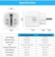 Розумна розетка Zigbee Tuya / Smart Life 16А - зображення 5