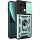 Чехол Fiji Camera Defence для Xiaomi Redmi Note 13 бампер с защитой камеры и подставкой Green - изображение 1