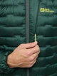 Пуховик короткий мужской Jack Wolfskin Passamani Down Hoody M A61831_4161 M Зеленый (4064886341646) - изображение 5