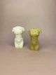 Силиконовая форма для свечей Женский бюст с цветочками - изображение 2