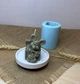 Силиконовая форма для свечей Мышка в сундуке - изображение 1