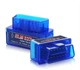 Автомобильный сканер адаптер ELM327 mini Blue Bluetooth для диагностики авто (ELM-1.5) - изображение 2