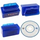 Автомобильный сканер адаптер ELM327 mini Blue Bluetooth для диагностики авто (ELM-1.5) - изображение 3