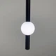 Led светильник черный в вертикальной форме 90 см на 3 режима | Line F | Арт. YG517B/900 VL BK - изображение 4