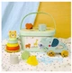 Деревянный развивающий набор 3в1 Tooky Toy: Каталка-слонёнок, Сортер с фигурами, Пирамидка-неваляшка - изображение 3
