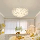 Подвесной светильник белый цветок из органического пластика | Line F | Арт. MJ181-530 - изображение 8
