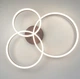 LED люстра Anelli Coffee на 3 кільця Line F | Арт. A 8008/3 BCoffee - зображення 7