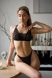 Ажурний мереживний комплект білизни SM2305щш Simply Sexy чорний S - зображення 3
