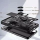 Протиударний чохол Armor Ring + захиcт камери для Samsung Galaxy S21 FE case Simon S21FE чорний - зображення 13