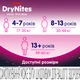 Упаковка подгузников-трусиков Huggies DryNites для девочек 8-13 лет 9 шт х 2 пачки (5029053527604_1) - изображение 6