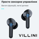 Бездротові навушники LIFEBEE Сенсорні Bluetooth/ чорні - зображення 3