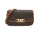 Сумка жіноча шкіряна Michael Kors Parker Medium Leather коричнева - зображення 1