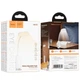 Настільна LED-лампа на акумуляторі з кліпсою HOCO HX10 Clip table lamp (200LMN, 5h, 1200mAh, 2W). White - зображення 8