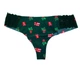 Трусики стрінги Victoria's Secret Green Christmas Presents Thong Panty S Зелений (26383489) - зображення 1