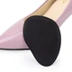 Самоклеящиеся защитные накладки - вкладыши для обуви Scarpe полустельки - подушечки под стопу от натирания, 2 шт, черный (100755827) - изображение 3