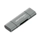 Кардридер Vention Multi-function USB 3.0 /Micro-USB/ Type-C to SD,TF (CCHH0) - изображение 1