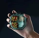 Влагозащитная пластиковая таблетница для лекарств на 4 отделения Pill Case органайзер - контейнер для витаминов и таблеток, 6.2х6.2х2.5 см, зеленая (100768493) - изображение 3