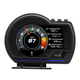 Бортовий комп'ютер HUD P6, GPS-спідометр, OBD2 - зображення 1