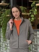 Куртка-бомбер на підкладці Cat Orange 3359 Сіро-чорна 46 - зображення 4