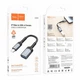Мультиадаптер хаб Hoco UA24 Lightning to USB 2.0 сірий - зображення 6
