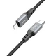 Кабель Hoco X92 Type-C to Lightning, PD 20W, 3m, black - зображення 1