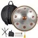 Handpan, Ханг, hang drum музичний інструмент на 9 нот 45см стальной - изображение 2