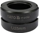 Насадка для пресс-клещей YATO 25 мм (YT-21742) - изображение 1