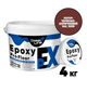 Фарба епоксидна двокомпонентна EpoxyProFloor 4 кг Червоно-коричнева - зображення 1